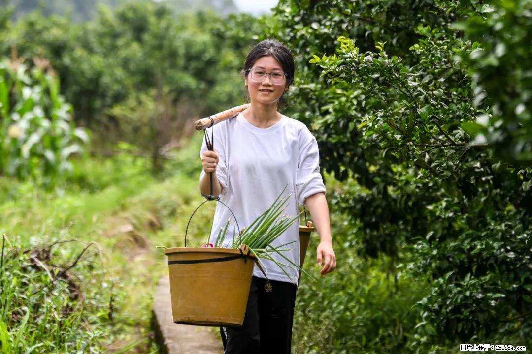 全网追的“扁担女孩”,找了一份暑假工,时薪12元 - 晋中生活资讯 - 晋中28生活网 jz.28life.com